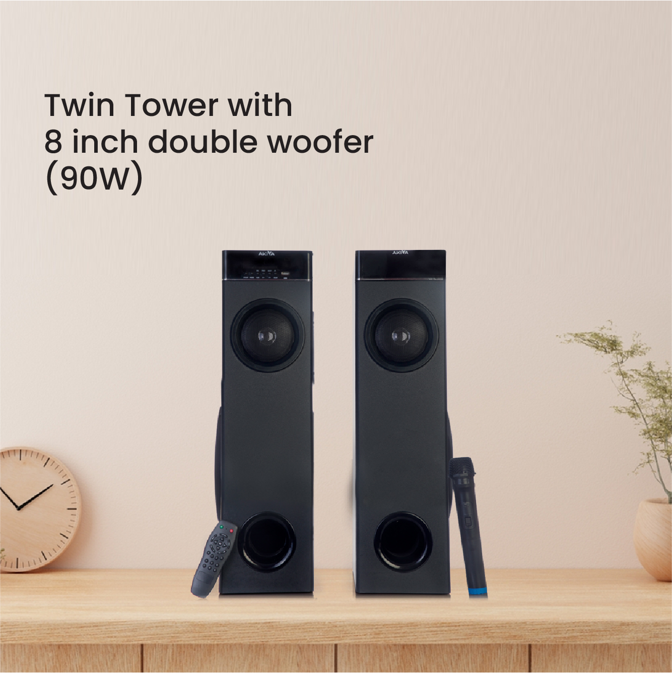 Twin Tower Speaker