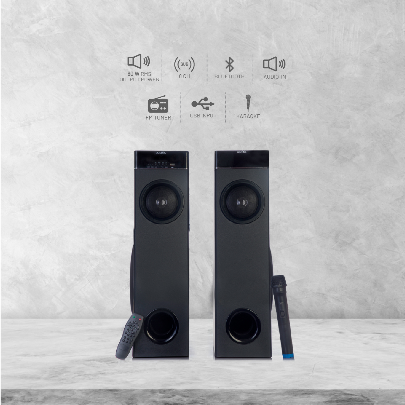 Twin Tower Speaker