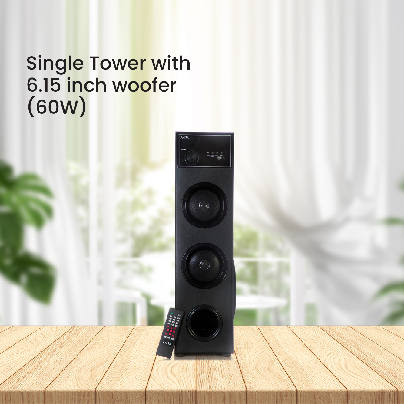 Single Tower Speaker - AKV ST60