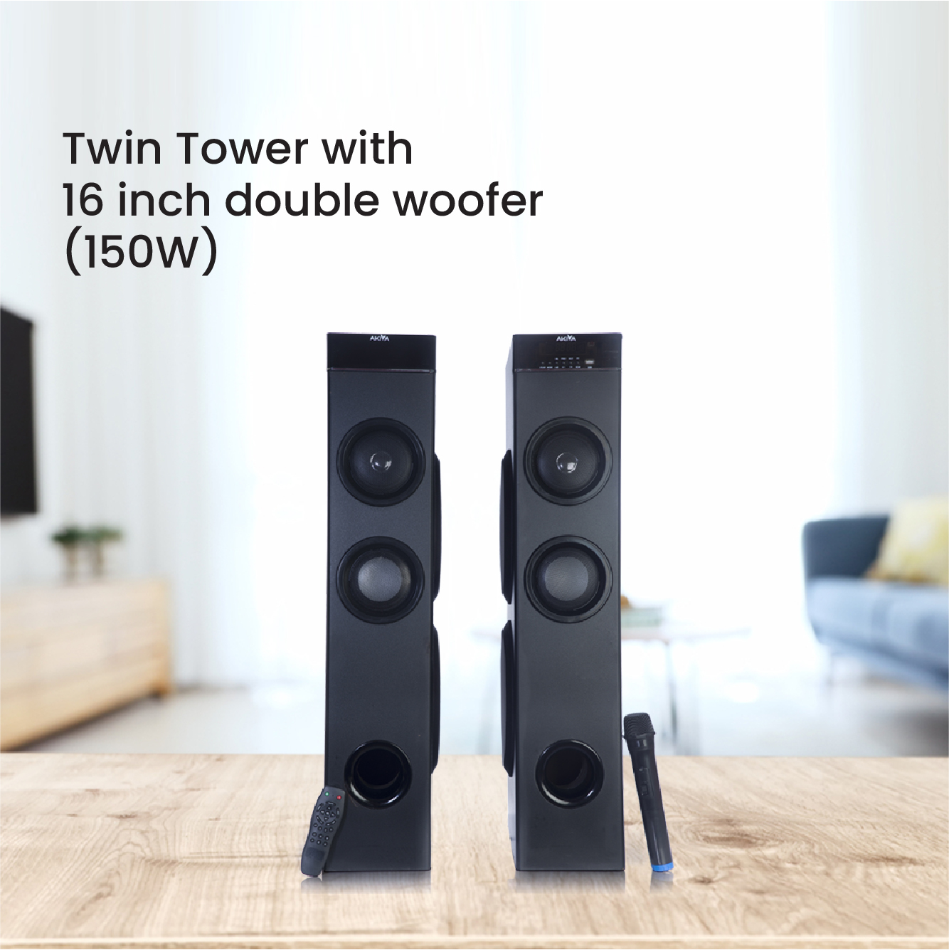 Twin Tower Speaker AKV 32TT