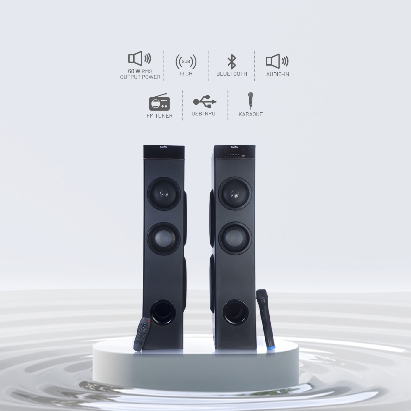 Twin Tower Speaker AKV 32TT