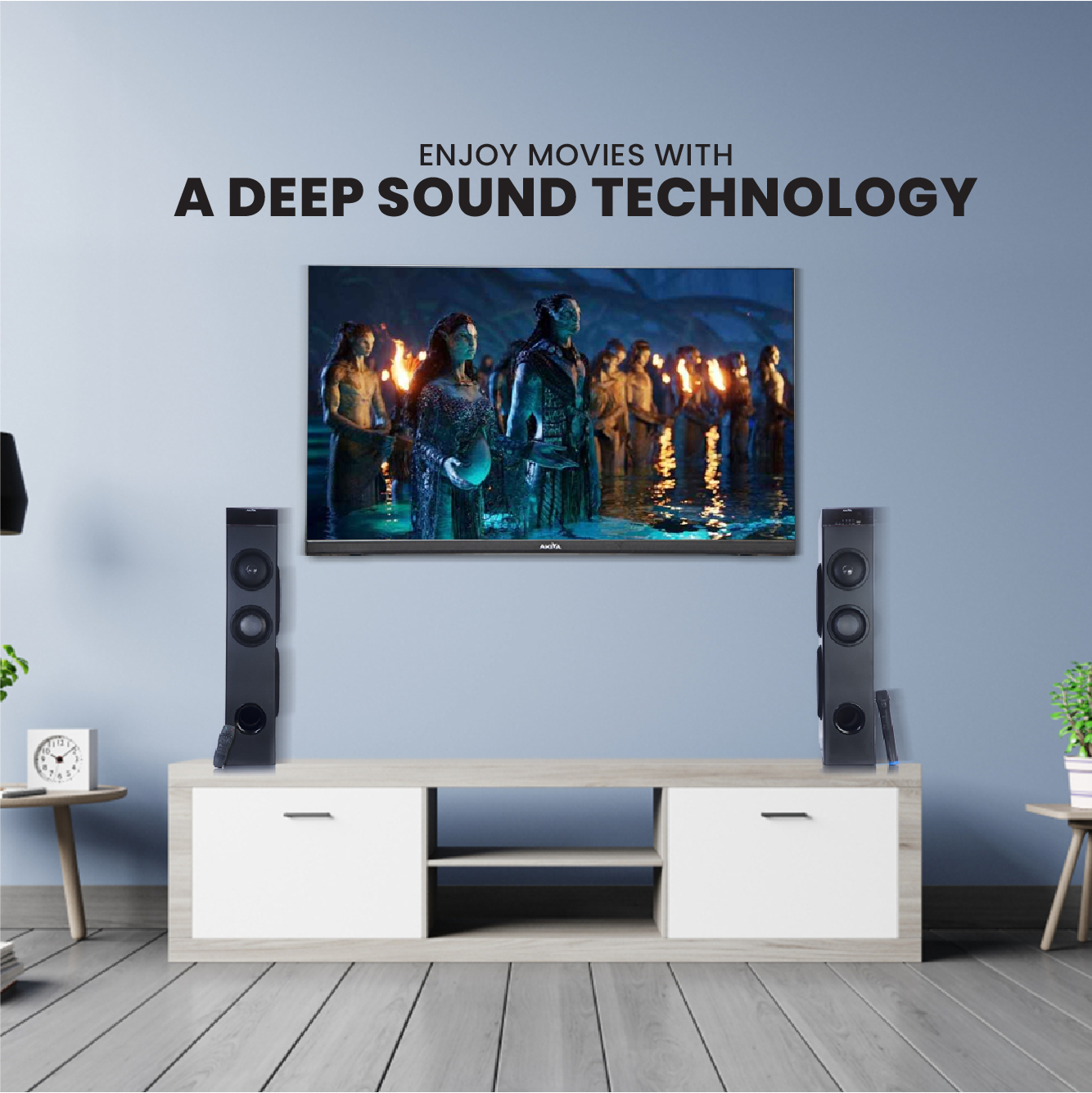 Twin Tower Speaker AKV 32TT