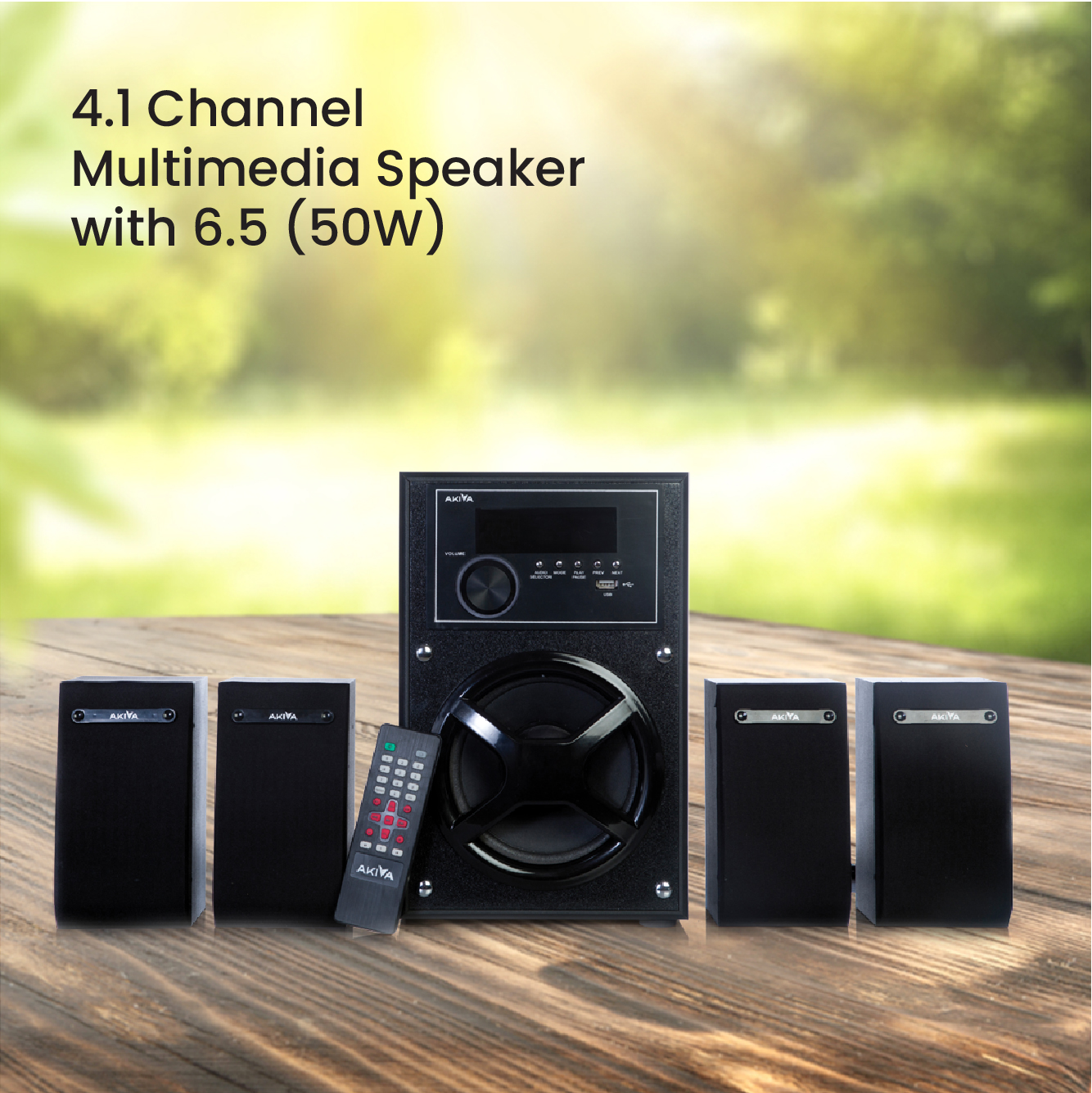 4.1 Channel Multimedia Speaker