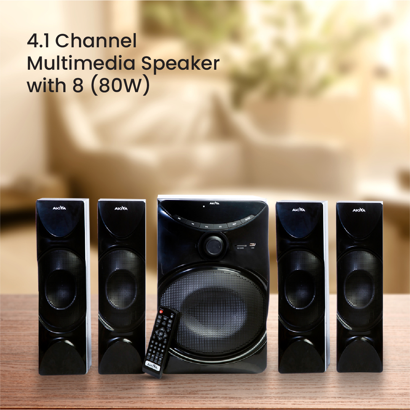 4.1 Channel Multimedia Speaker - AKV 8001