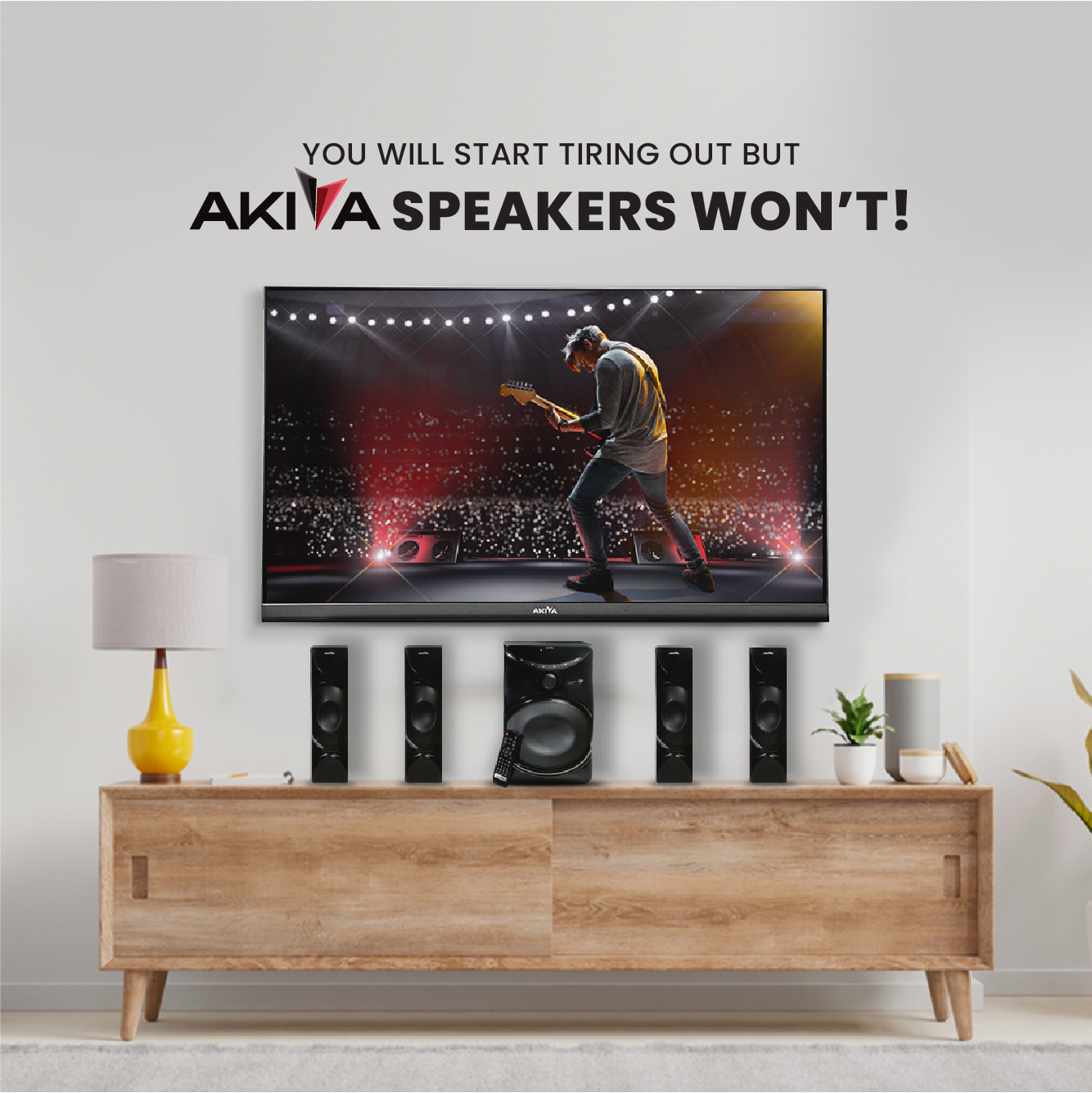 4.1 Channel Multimedia Speaker AKV 8001